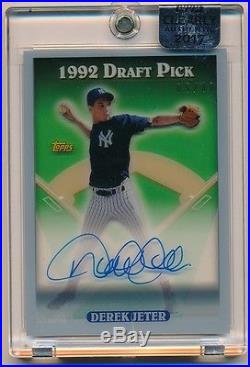 Derek Jeter 2017 Topps Clearly Authentic 1993 Rc Reprint Autograph Sp Auto #/30
