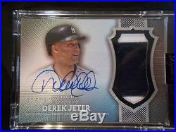 Derek Jeter Auto Numbered 09/10 2017 Topps Dynasty Yankees On Card Auto