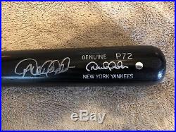 Derek Jeter Autographed Game Model Bat Steiner Sports & MLB Authenticated