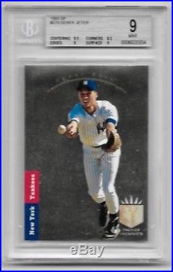 Derek Jeter New York Yankees 1993 Upper Deck Sp Rookie Card #279 Bgs 9