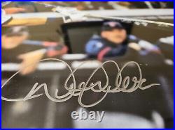 Derek Jeter New York Yankees Autographed 16 x 20 Pinstripes Swing Photograph