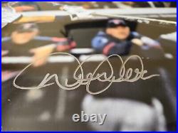 Derek Jeter New York Yankees Autographed 16 x 20 Pinstripes Swing Photograph