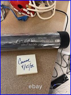 Derek Jeter New York Yankees Autographed scripted Game Model Black Bat