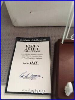 Derek Jeter New York Yankees Danbury Mint HOF Statue #2 Original Box & Papers