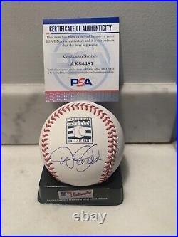 Derek Jeter New York Yankees Signed Hall of Fame Baseball PSA COA