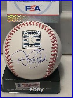 Derek Jeter New York Yankees Signed Hall of Fame Baseball PSA COA