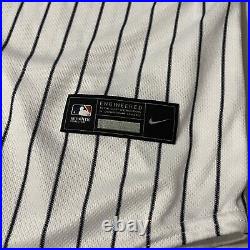 Derek Jeter Nike Authentic New York Yankees Home Hall of Fame Jersey Size 48 XL