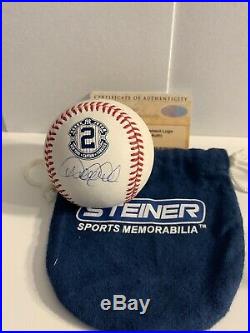 Derek Jeter Signed Retirement Logo Rawlings Baseball MLB And Steiner COA @@@@@
