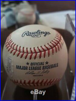 Derek Jeter Single Signed Baseball Autographed AUTO JSA Sticker and LOA