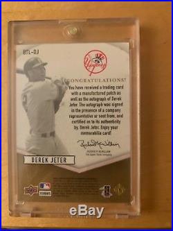 Derek Jeter auto, 2009 sp authentic by the letter auto #15/20 awesome auto