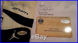 Derek Jeter signed GAME USED #2 NIKE Michael Jordan batting glove Jeter AUTO LOA