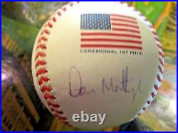 Don Mattingly New York Yankees 2001 ws mlb signed autographed baseball