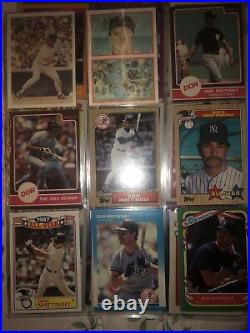 Don Mattingly New York Yankees 46 Card Rookie Lot. Accepting Offers