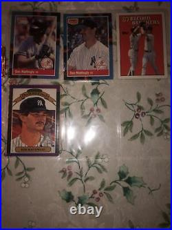 Don Mattingly New York Yankees 46 Card Rookie Lot. Accepting Offers