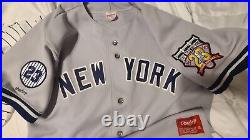 Don Mattingly New York Yankees Rawlings Road Gray Authentic Jersey Size 46