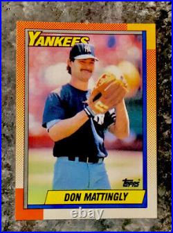 Don Mattingly New York Yankees Topps #200 Rare Error Card