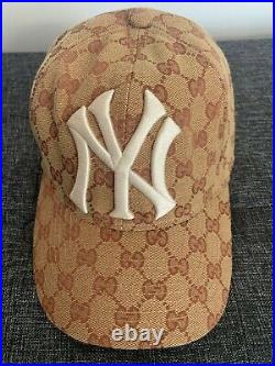 GUCCI NY New York Yankees Supreme Baseball cap hat