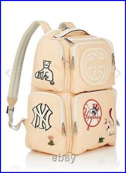 GUCCI x New York Yankees Limited Edition Collaboration Backpack