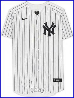 Gleyber Torres New York Yankees White Jersey Hand Painted by David Arrigo LE 1