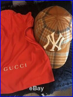 Gucci New York Yankees Cap Tangerine/Orange