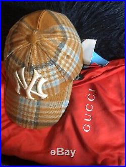 Gucci New York Yankees Cap Tangerine/Orange