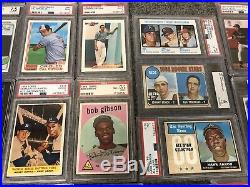 HUGE baseball card lot PSA BGS BVG SGC and PSA 1951 Bowman Mickey Mantle rookie
