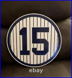 Handmade 6x6 Retired Yankees Sign! Your Choice of Player
