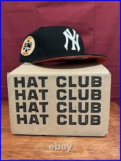 Hat Club Glow My God NEW YORK YANKEES 1961 World Series Patch Hat Black 7 1/4