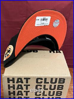 Hat Club Glow My God NEW YORK YANKEES 1961 World Series Patch Hat Black 7 1/4