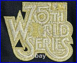 Hat Club New York Yankees World Series Patch Gold Digger Collection SZ 7 1/8