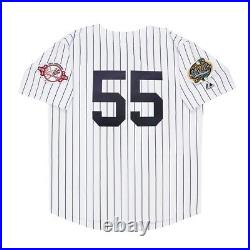 Hideki Matsui 2003 New York Yankees World Series White Home Men's Jersey (S-3XL)