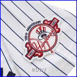 Hideki Matsui 2003 New York Yankees World Series White Home Men's Jersey (S-3XL)