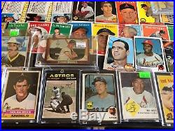 Huge Vintage Baseball Card Lot of 5000+ 1955 Mickey Mantle George Brett Rookie +