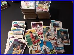 Huge vintage baseball card lot Mantle/Mays/Clemente/etc 1500 plus cards