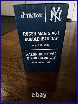 In Hand Aaron Judge 62 Homerun New York Yankees MVP Bobblehead SGA 4/20/24