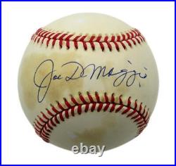 Joe DiMaggio HOF Autographed OAL Baseball New York Yankees Beckett 177544