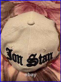 Jon Stan New Era Hat 7 1/8 New York Yankees Beige