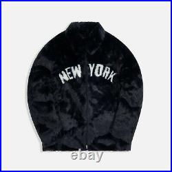 KITH x NEW YORK YANKEES FAUX FUR COACHES JACKET Size M Order Confirmed Free Ship