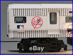 LIONEL MLB NY YANKEES LIONCHIEF RTR SUBWAY SET subway o gauge train 6-83648 NEW
