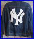 Levis New York NY Yankees Denim Jacket Mens 2XL MLB Baseball Bronx Bombers Rare