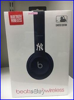 MLB Beats New York Yankees Solo 2 Wireless Bluetooth Headphones Factory Sealed