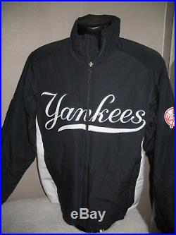 MLB New York Yankees Baseball Double Climate Coat with Zip Out Jacket Majestic