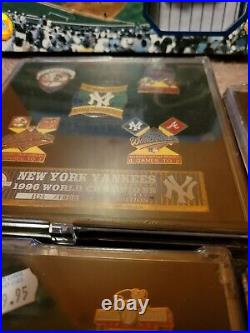 MLB New York Yankees Set Of Five World Series Commemorative LE Baseball Pins