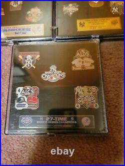 MLB New York Yankees Set Of Five World Series Commemorative LE Baseball Pins