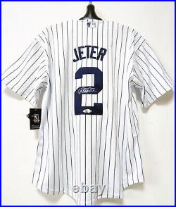 MLB new york yankees Derek Jeter Original Hand signed autographed jersey + COA