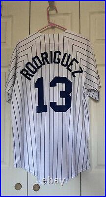 Majestic Alex Rodriguez New York Yankees Baseball Jersey Size L