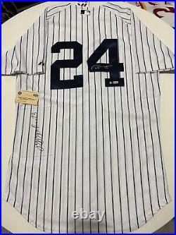 Majestic New York Yankees Gary Sanchez Autograph jersey size 44 Large gift