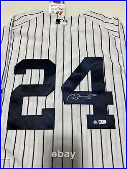 Majestic New York Yankees Gary Sanchez Autograph jersey size 44 Large gift