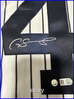 Majestic New York Yankees Gary Sanchez Autograph jersey size 44 Large gift