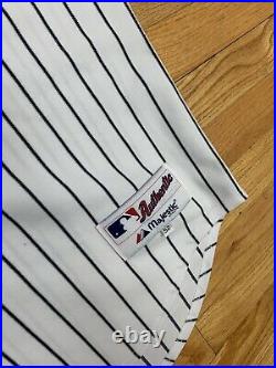 Majestic authentic new york yankees pinstripe jersey chien ming wang
